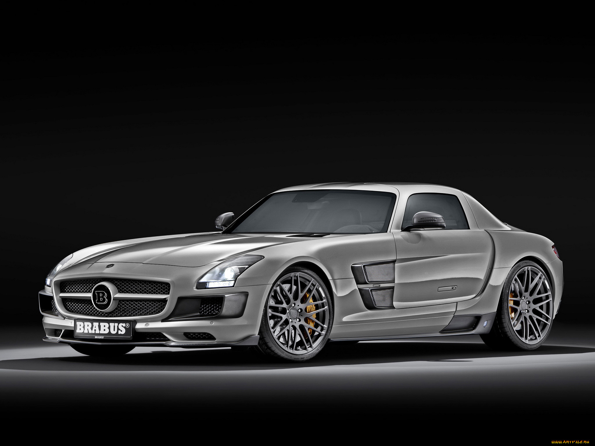 , brabus, sls, amg, gullwing, doors